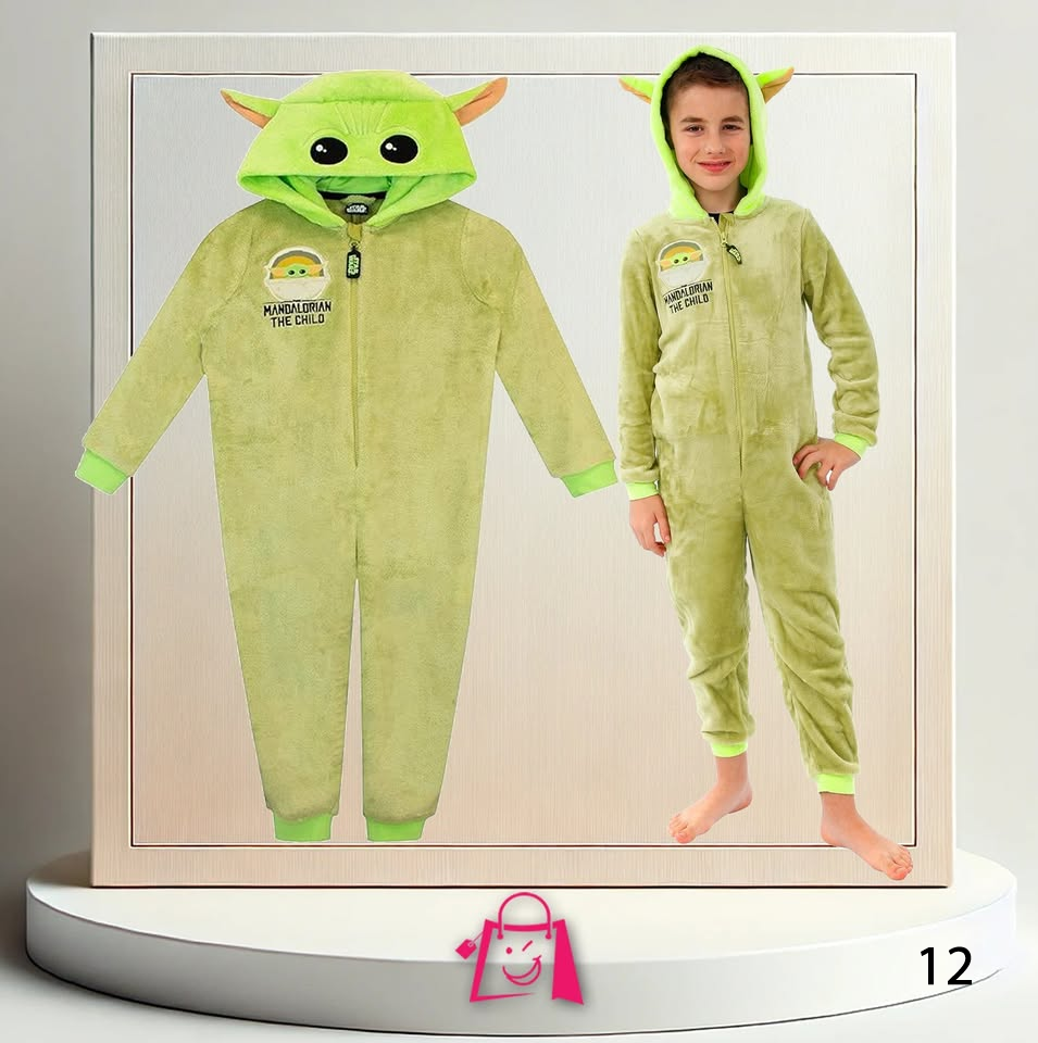 Pijama de Grogu (Baby Yoda) para Niño (12)