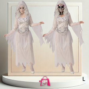 Disfraz de Novia Fantasma / Catrina (Talla L)