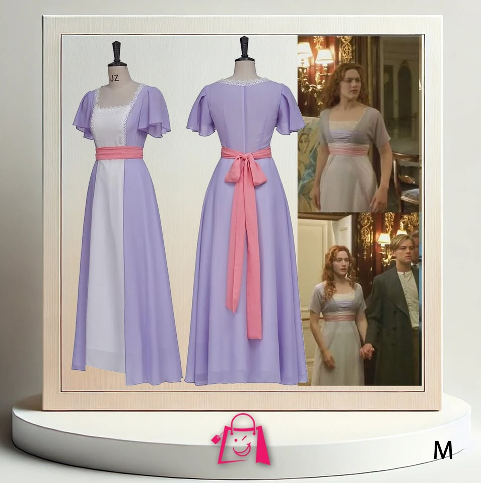 Vestido de Rose (Titanic) para Mujer (Talla M)
