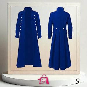 Abrigo Largo Estilo Militar para Hombre o Mujer (Talla S)