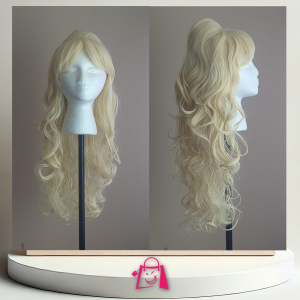 Peluca Rubia de Colección – Estilo Mi Bella Genio con Ondas