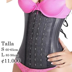 Faja Moldeadora Negra de Látex