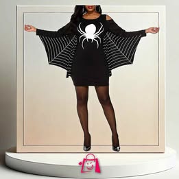 Disfraz de Halloween para Mujer Talla Grande 1x/2x