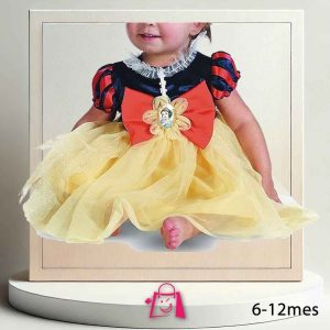 Primer Disfraz Blancanieves 6-12 Meses, vestido