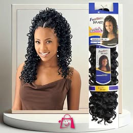 Cabello Rizado Sintético Freetress, 16"
