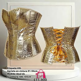 Corsé Dorado: ¡Llamativo Y Espectacular A Un Precio Insuperable!