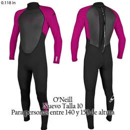 Traje De Neopreno O'Neill Para Actividades Acuáticas (Talla 10)