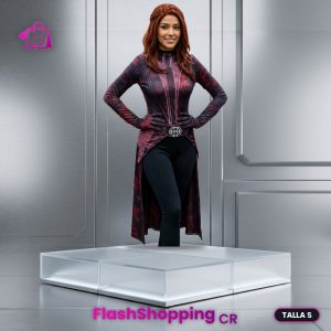 Disfraz Cosplay Bruja Escarlata Wanda Maximoff Completo (Talla S)